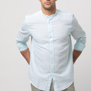 CAMISA M/L LINO S/ LEONE