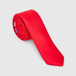 CORBATA RASO LISA ESTRECHA S/ CASINO