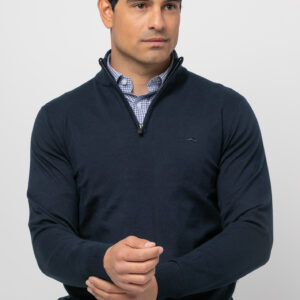 JERSEY MEDIA CREMALLERA LISO S/ LIBRO