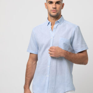 CAMISA M/C LINO S/ CESAR