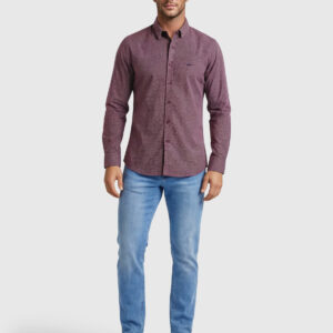 CAMISA SPORT ESTAMPADA S/ ESTELA