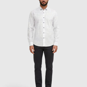 CAMISA SPORT ESTAMPADA S/ CUERO