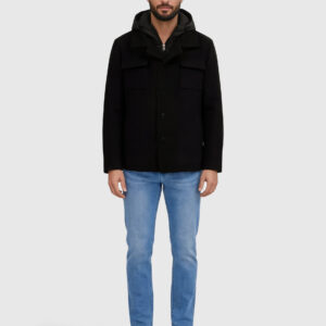 ABRIGO CON CAPUCHA S/ VOGAL