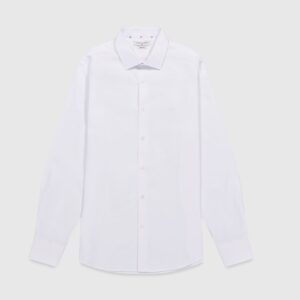 CAMISA VESTIR FALSO LISO S/ BAJO