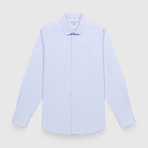 CAMISA VESTIR FALSO LISO S/ BAJO