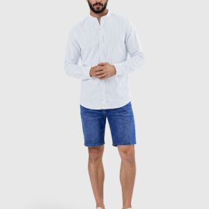 CAMISA SPORT MAO RAYAS S/ CANTIL