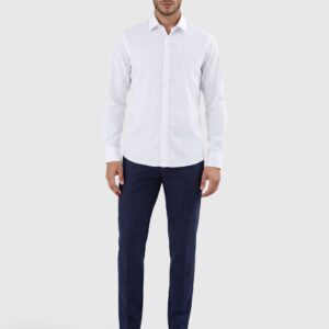 CAMISA VESTIR FALSO LISO S/ BARRO