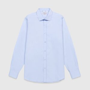 CAMISA VESTIR FALSO LISO S/ BARRO
