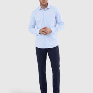 CAMISA VESTIR FALSO LISO S/ CALIZ