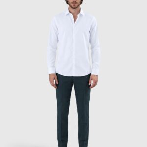 CAMISA VESTIR FALSO LISO S/ CALIZ
