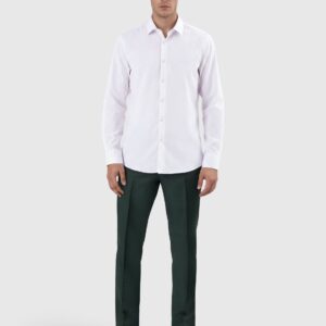 CAMISA VESTIR FALSO LISO S/ ALBA
